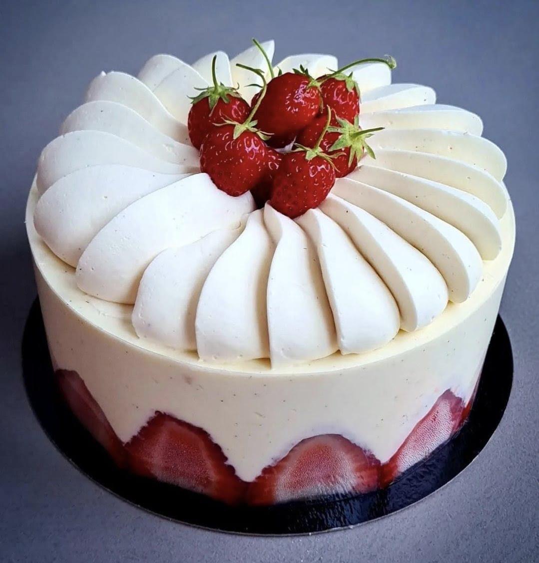 Pastel de Fresa